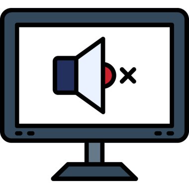 video simgesi tasarım, vektör çizim