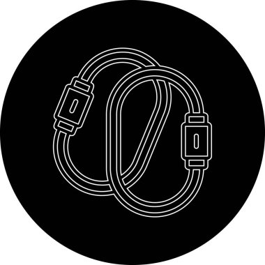 Modern simgenin vektör illüstrasyonu