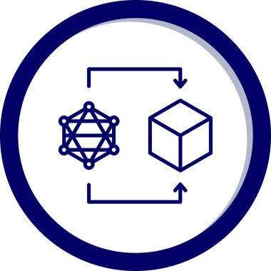 seo modern simgesinin vektör illüstrasyonu