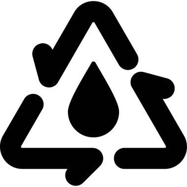 su damlası vektör simgesi