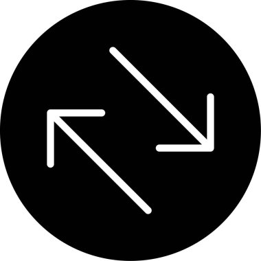 ok simgesi vektör illüstrasyonu