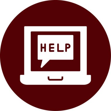 yardım simgesi çizimi