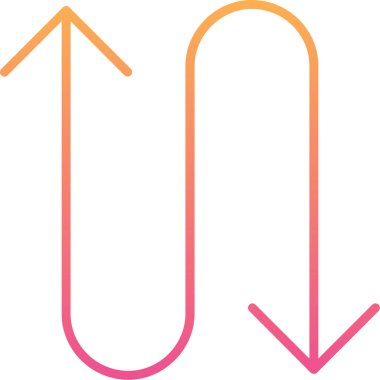 Ok simgesi. vektör illüstrasyonu