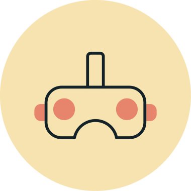 Oyun denetleyici simgesi. vektör illüstrasyonu