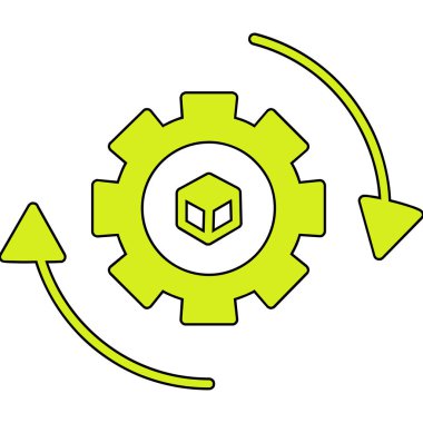 seo modern simgesinin vektör illüstrasyonu