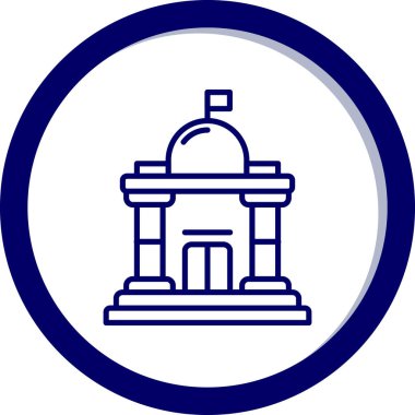 Modern eğitim ikonunun vektör illüstrasyonu