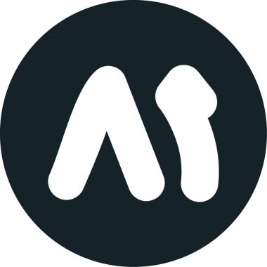 Modern b 'nin vektör illüstrasyonu eksik simgesi