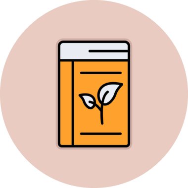 Bir kitabın vektör illüstrasyonu