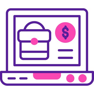 bilgisayar kredi kartı simgesi