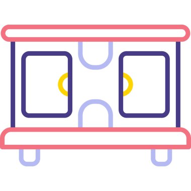 Modern otomatik simgenin vektör illüstrasyonu