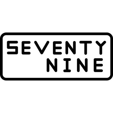 7 günlük kauçuk damga vektörü