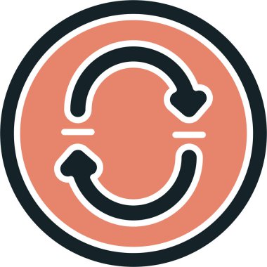 Seo simgesinin vektör illüstrasyonu