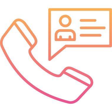 telefon simgesi vektör illüstrasyonu