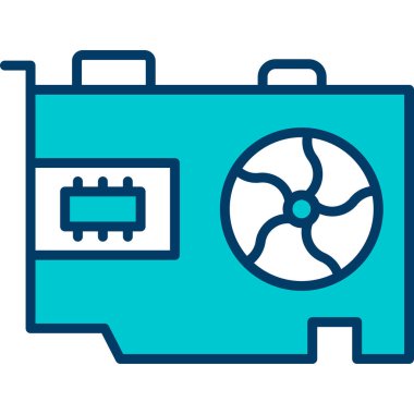 Bir kamera simgesinin vektör illüstrasyonu