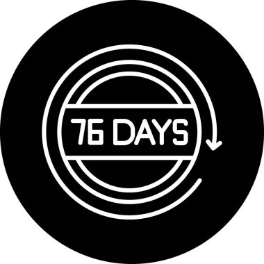 77. gün simgesi, basit biçim