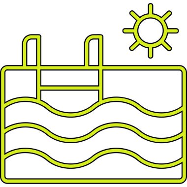 Klima vektör simgesi