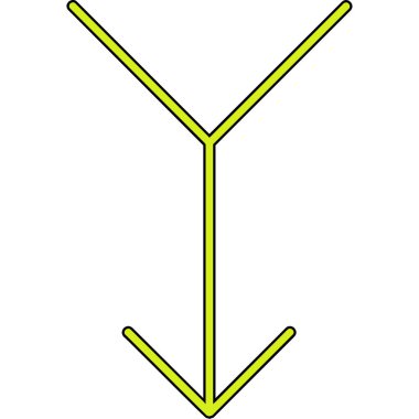 vektör ağacı simgesi, illüstrasyon