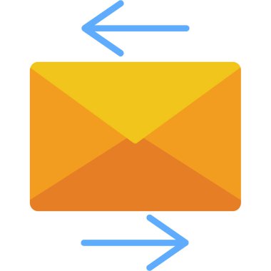 zarf e- posta simgesi düz biçimli