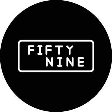 Modern simgenin vektör illüstrasyonu