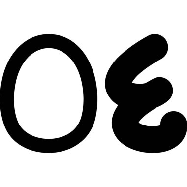 dizayn için alfabe yazı tipi