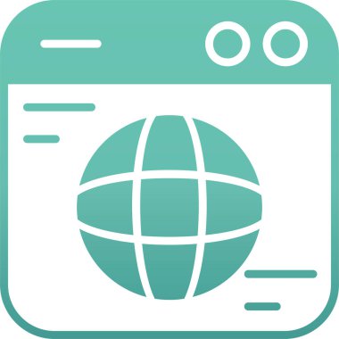 seo modern simgesinin vektör illüstrasyonu