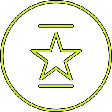 yıldız simgesi simgesi tasarımı