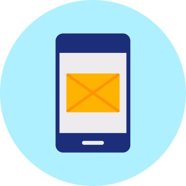 e-posta simgesi doldurulmuş - taslak biçimi