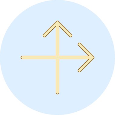 Ok simgesi. vektör illüstrasyonu