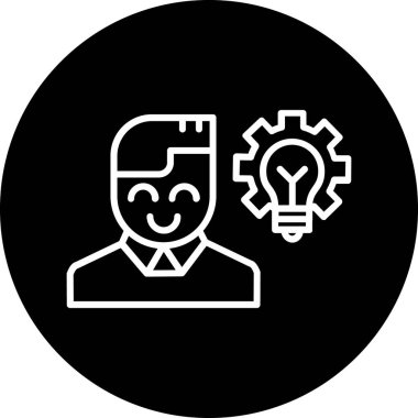 iş simgesi vektör illüstrasyonu