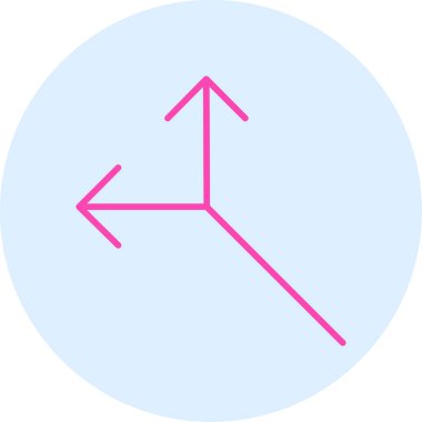 ok simgesi vektör illüstrasyonu