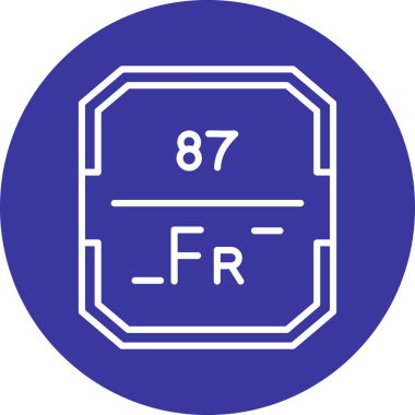 Fransa vektör simgesinin eşsiz bayrağı