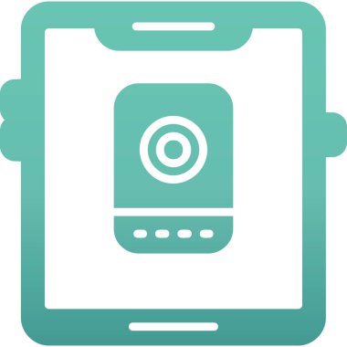 mobil uygulama simgesi, vektör illüstrasyonu