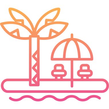 Yüzme Havuzu vektör çizim