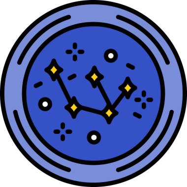 pusula simgesini tamamlanmış - dış hat biçiminde pusula simgesi