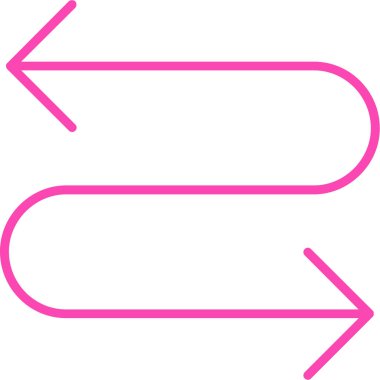 Kontur vektör simgesi sağ ok