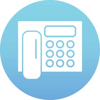 telefon web simgesi, vektör çizim