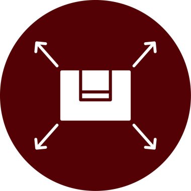 Benzersiz ok vektör simgesi