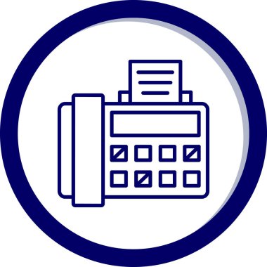 ATM 'de. Web simgesi basit tasarım