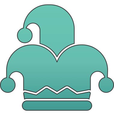 Taç simgesi, vektör illüstrasyonu