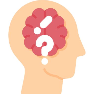 Soru simgesi olan beyin