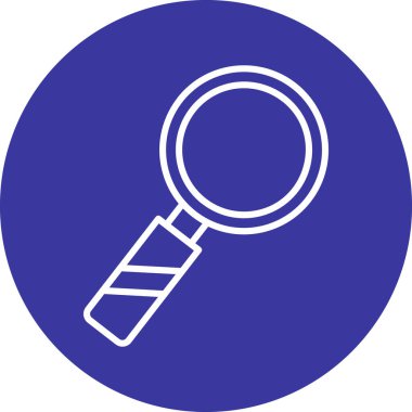 Ara. Web simgesi basit illüstrasyon