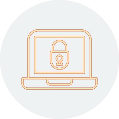 internet koruma vektörü simgesi