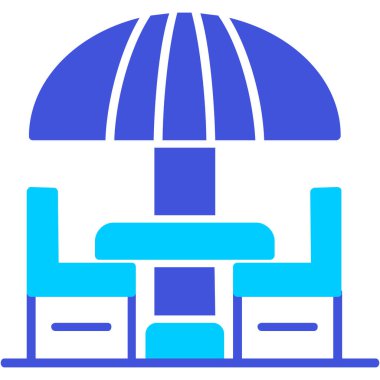 Bir binanın vektör illüstrasyonu