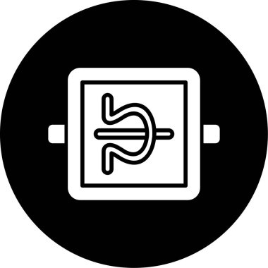 Modern eğitim ikonunun vektör illüstrasyonu