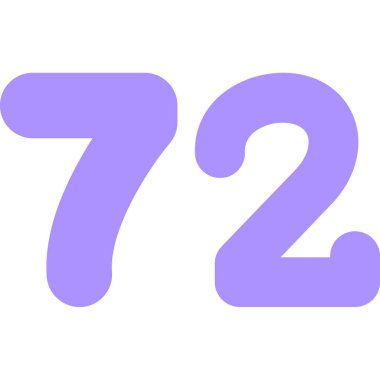 77. yıl dönümü vektör tasarımı çizimi