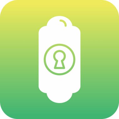 Modern bir simgenin vektör illüstrasyonu