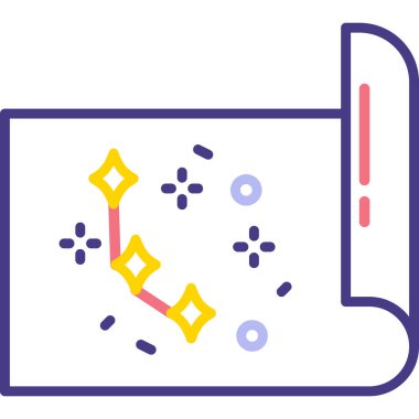 Kitap Simgesi. Vektör İllüstrasyonu