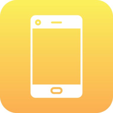 Vektör akıllı telefon simgesi illüstrasyonu