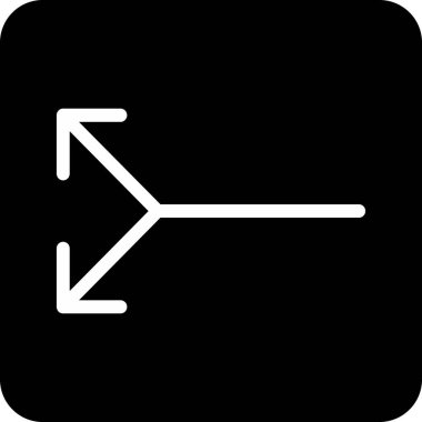 ok simgesi, vektör illüstrasyonu