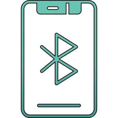 Smartphone Simgesi, vektör illüstrasyonu